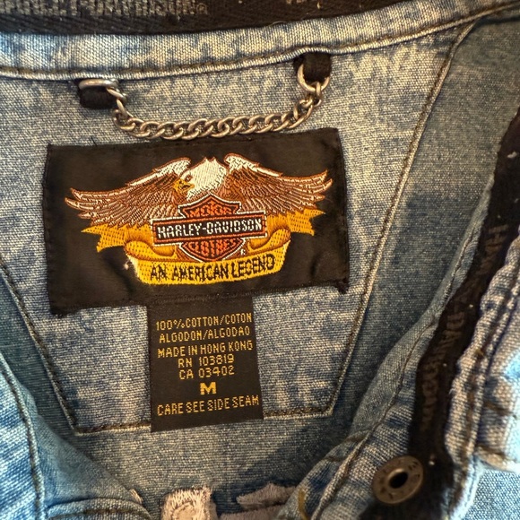 Vintage 2002 Harley Davidson women’s short sleeve shirt. - Picture 2 of 13